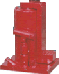 Hydraulic toe jack — low-clearance lifting for plant maintenance and shipbuilding