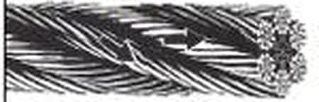 Alternate lay wire rope