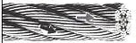 Regular lay wire rope