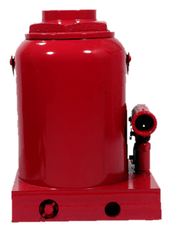 Hydraulic bottle jack, labelled