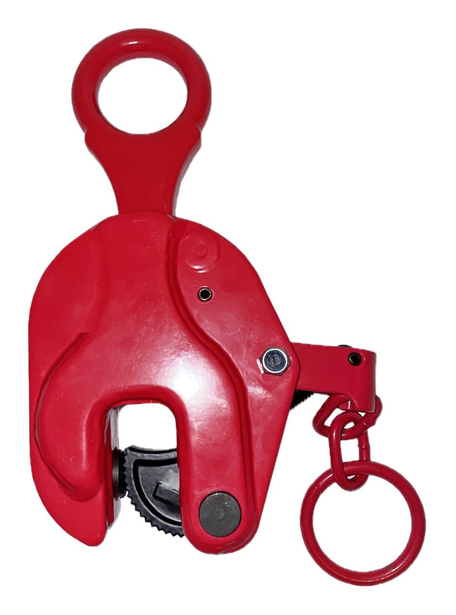 Vertical plate lifting clamp