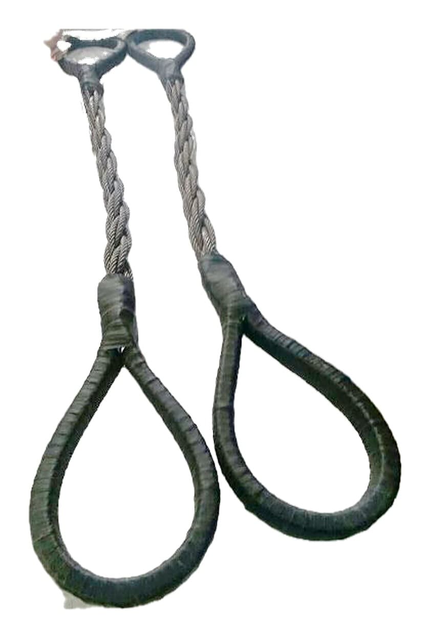 Gator-Laid wire rope slings with sleeved soft eyes