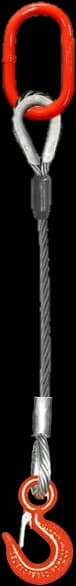 Single Leg wire rope sling