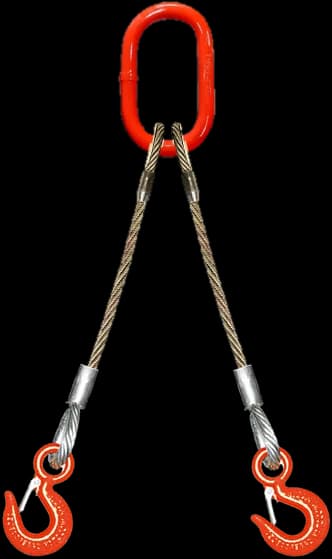 Two Leg wire rope sling
