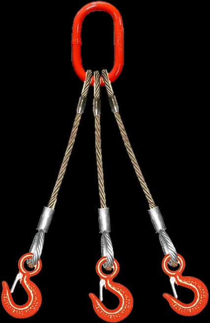Three Leg wire rope sling